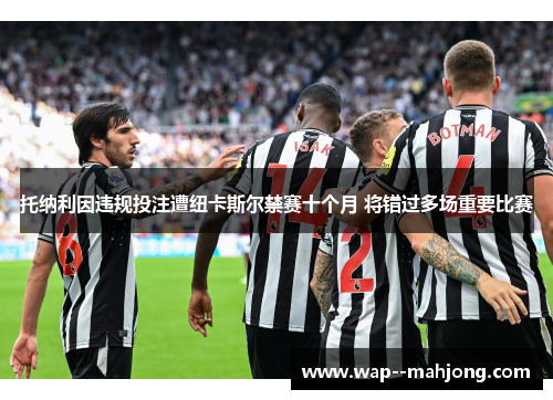 托纳利因违规投注遭纽卡斯尔禁赛十个月 将错过多场重要比赛